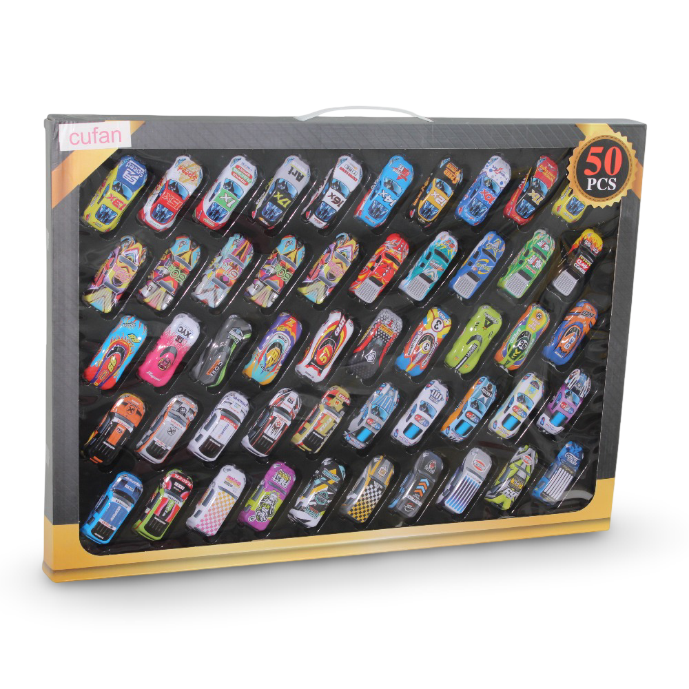Cufan Metal Car – 50 Pcs - Toys