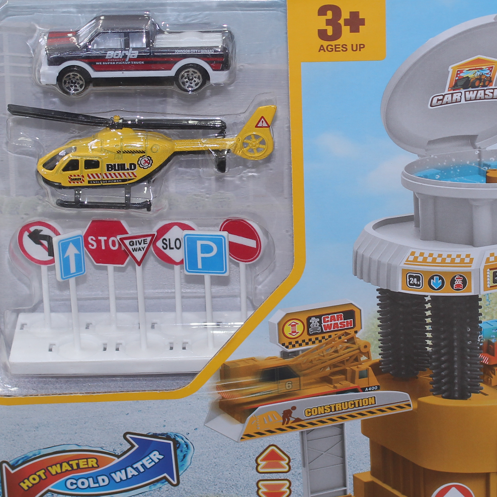 Cufan Six-Six-Zero Car Wash Facility 1:64 Scale – 32 Pcs