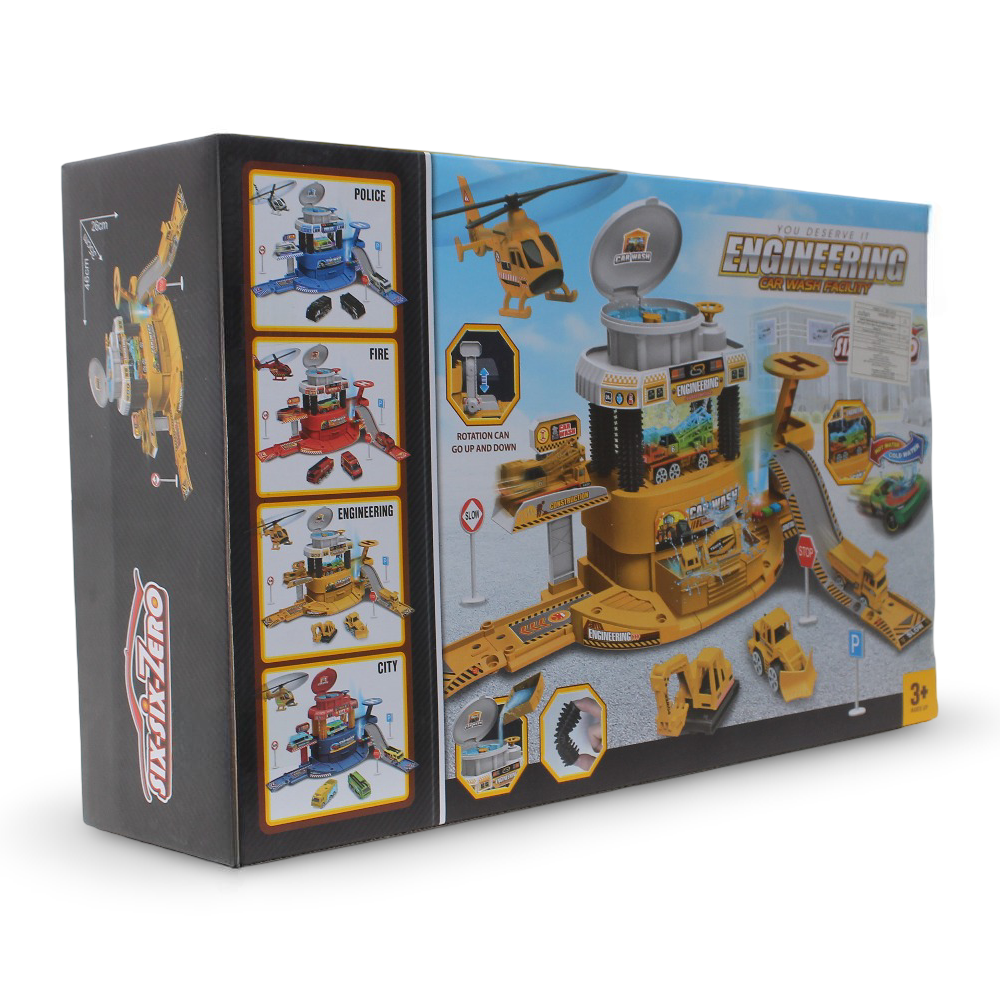 Cufan Six-Six-Zero Car Wash Facility 1:64 Scale – 32 Pcs