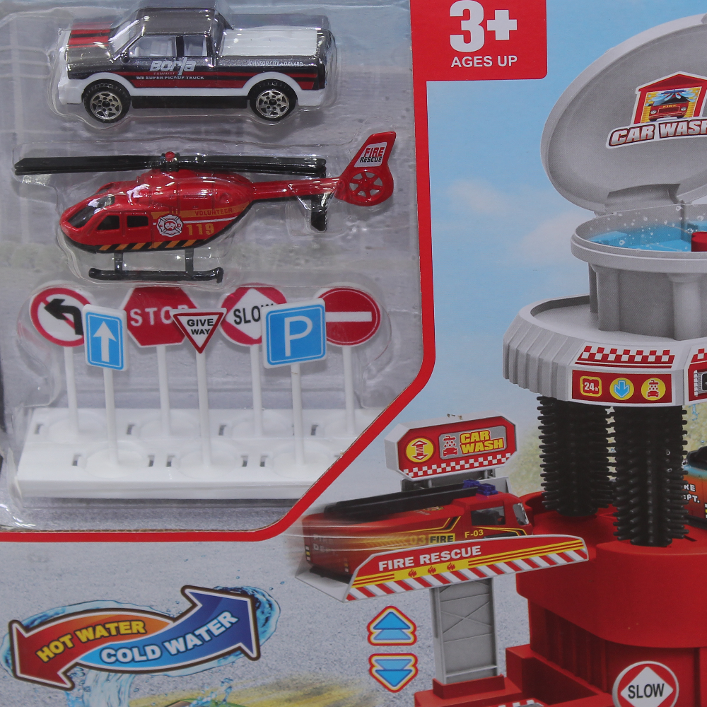 Cufan Six-Six-Zero Car Wash Facility 1:64 Scale – 32 Pcs