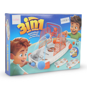 Cufan 3-in-1 Ball Games (Basketball & Football & Ice Hockey)