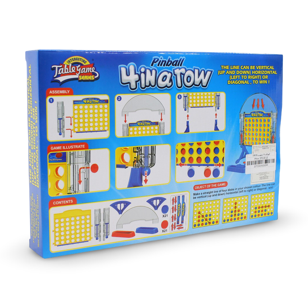 Pinball 4 in a Row Toy