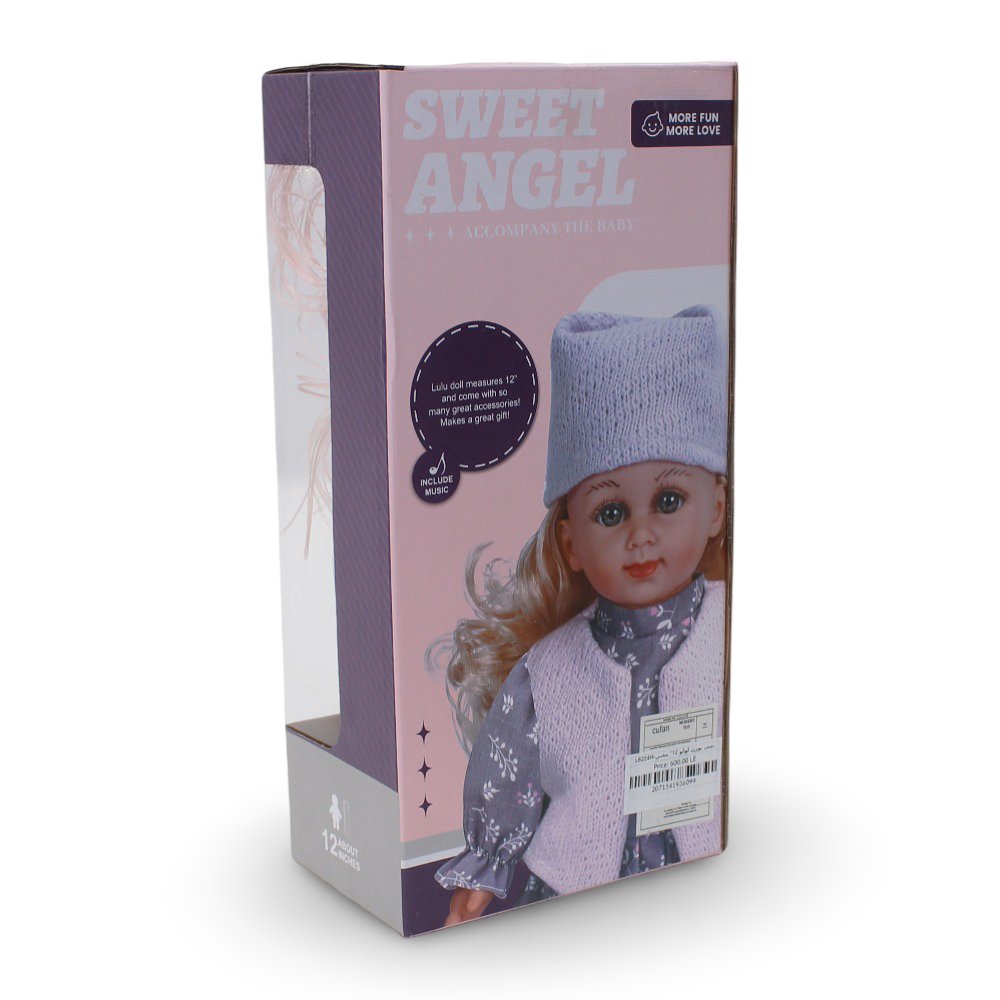 Cufan Singing Baby Doll "Lulu" with Music – 12-Inch Interactive Play Doll