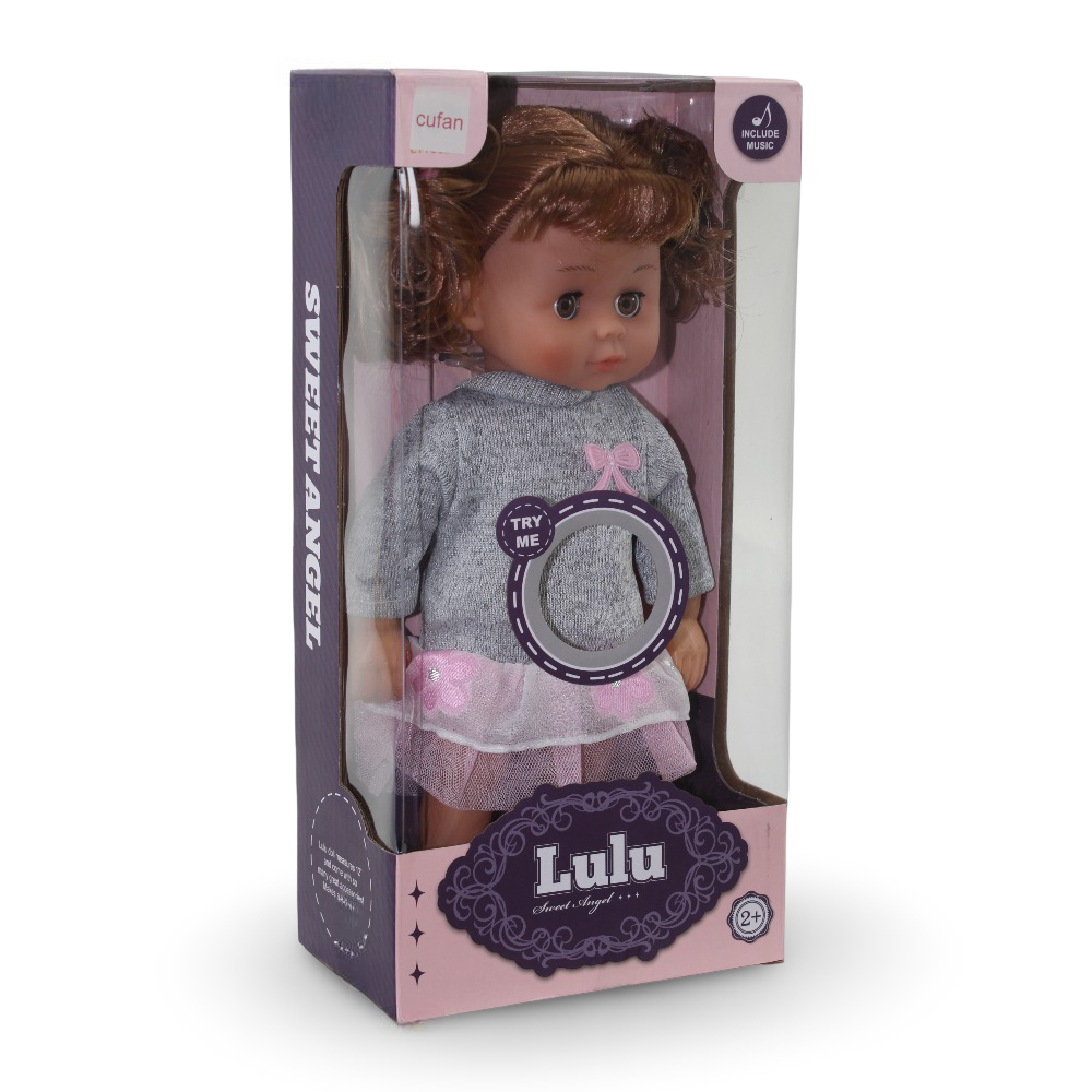 Cufan Singing Baby Doll with Music – 12-Inch Interactive Play Doll
