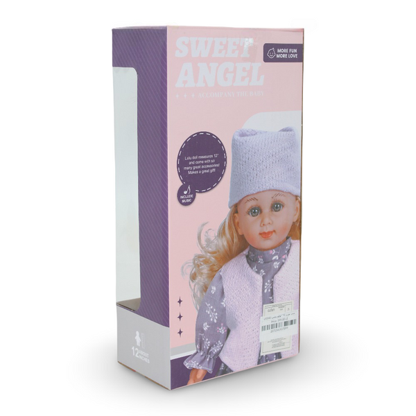 Cufan Singing Baby Doll with Music – 12-Inch Interactive Play Doll