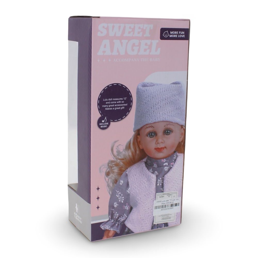 Cufan Singing Baby Doll with Music – 12-Inch Interactive Play Doll