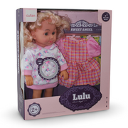 Cufan Singing Baby Doll "Lulu" with Music & Dress – 12-Inch Interactive Play Doll