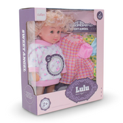 Cufan Singing Baby Doll "Lulu" with Music & Dress – 12-Inch Interactive Play Doll