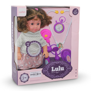 Cufan Singing Baby Doll Lulu with Doctor Tools – 12-Inch Musical Doll Set