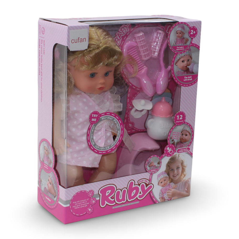 Cufan Ruby Baby Doll - Toys