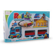 Cufan Musical Light-Up Train Playset with Sound Effects