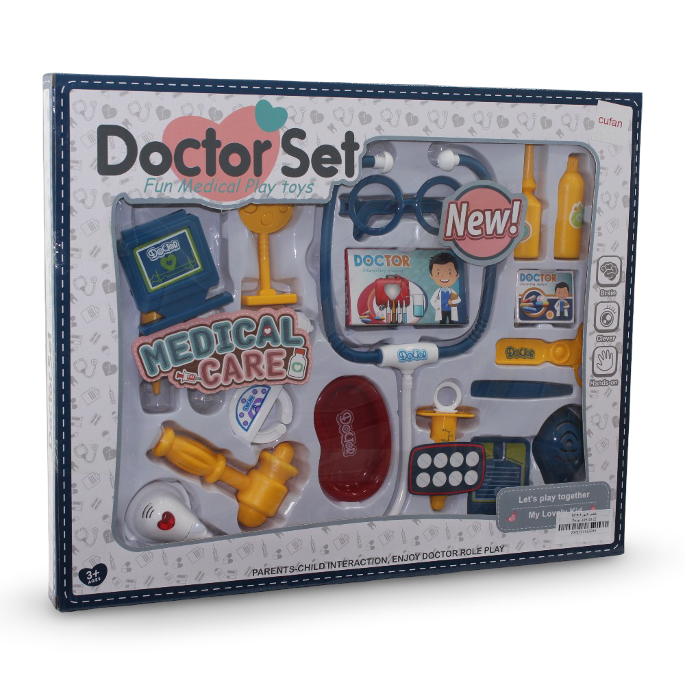 Doctor Playset with Medical Tools for Pretend Play