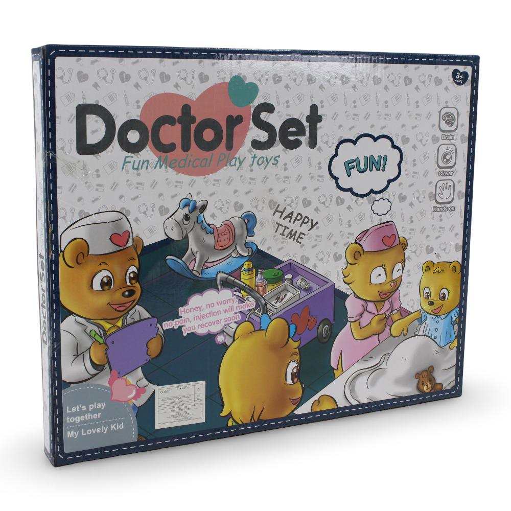 Doctor Playset with Medical Tools for Pretend Play