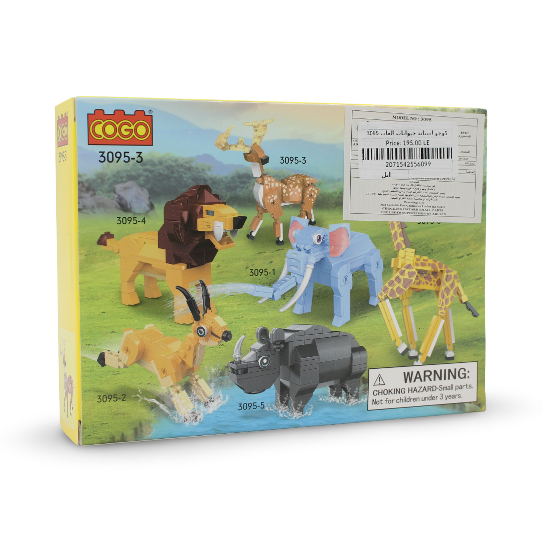 Cogo Wild Zone Deer Building Block Set – 113 Pcs