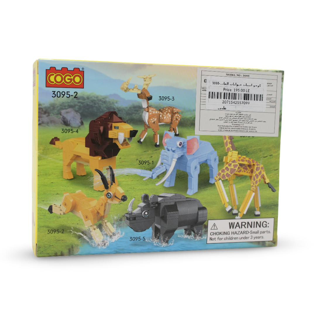 Cogo Wild Zone Antelope Building Block Set – 101 Pcs