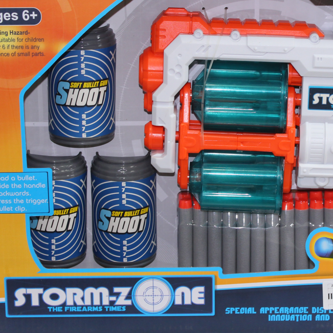 Cufan Storm-Zone "Gun Battle Series" Revolver – White