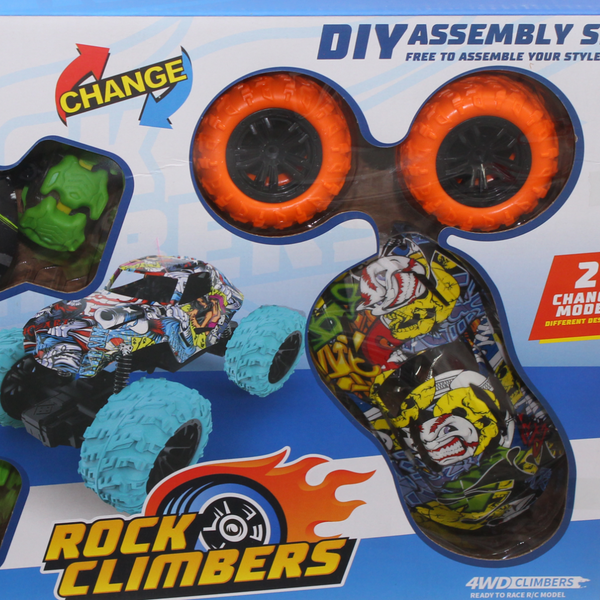 Prime "Rock Climbers" DIY Assembly Set – Green & Yellow