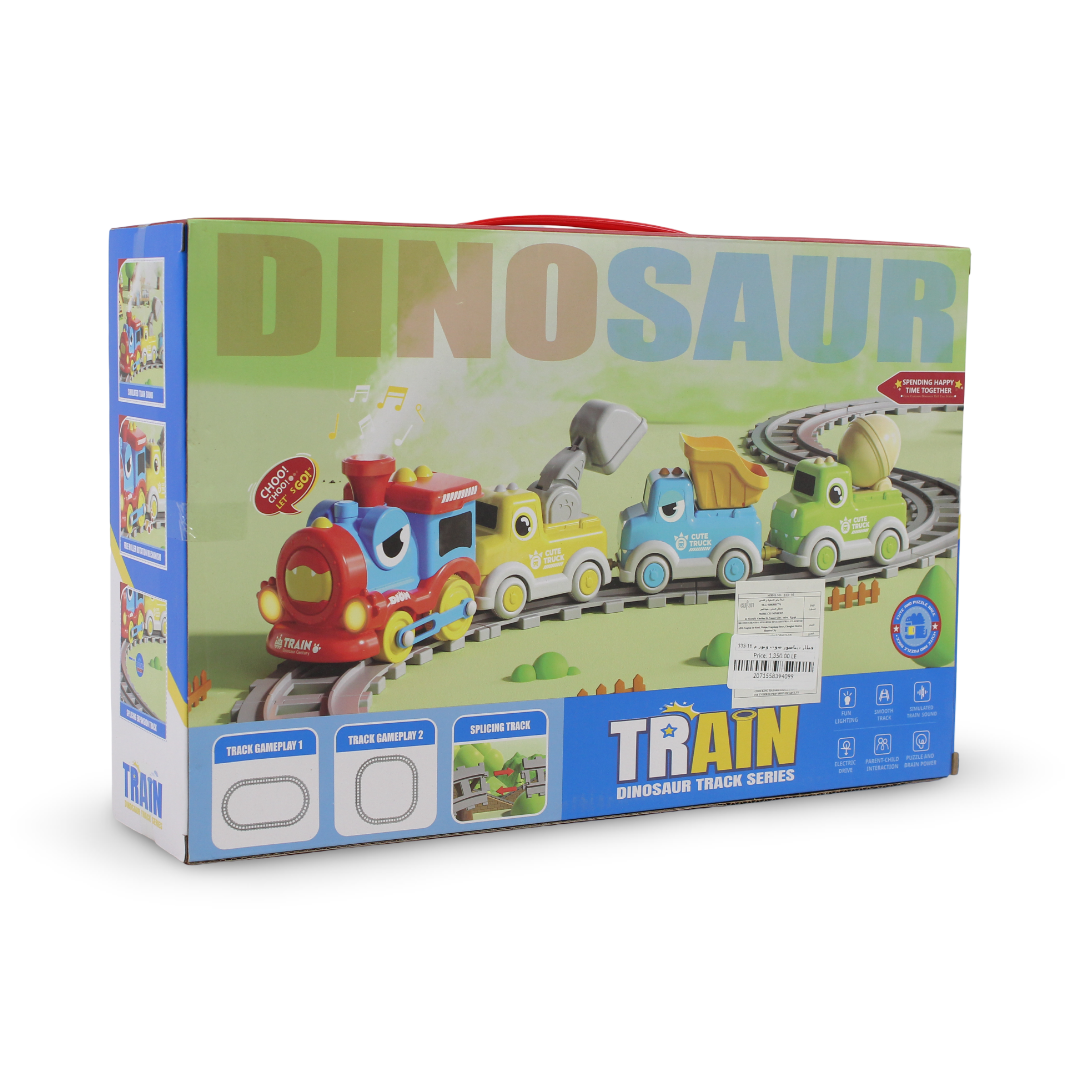 Dinosaur Track Series Electric Toy Train Set