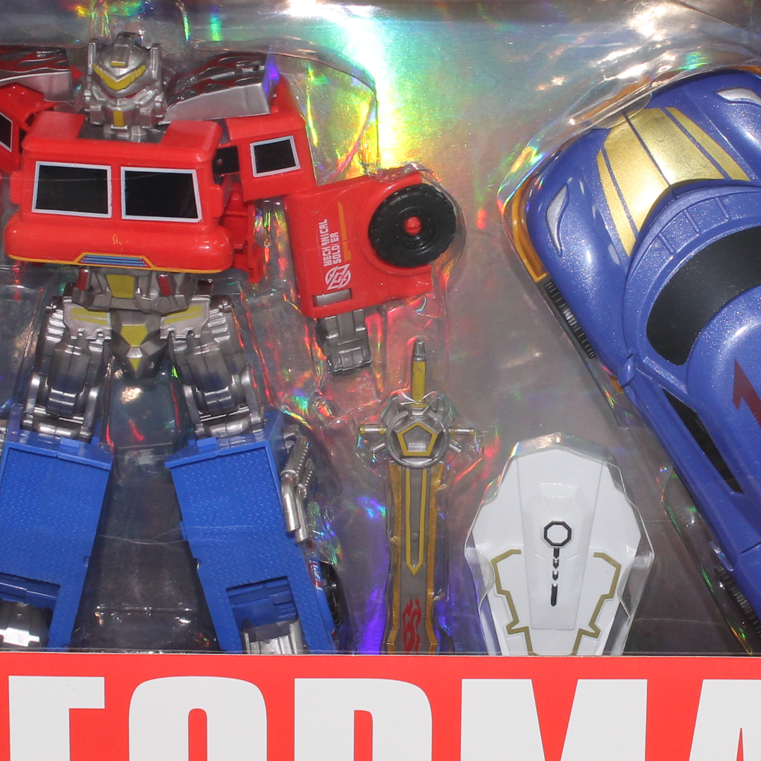 Deformation 2-in-1 Transforming Robot Toy Set