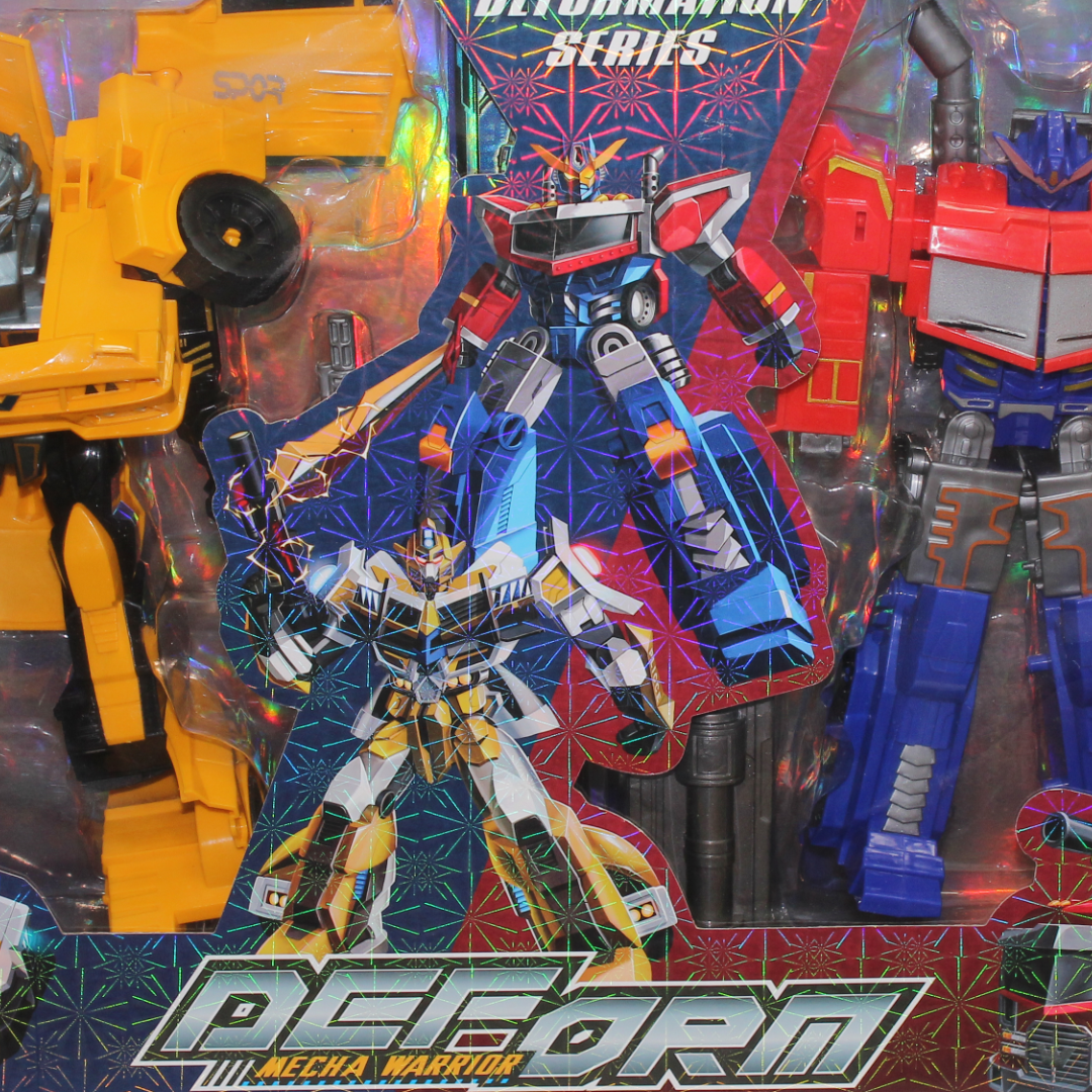 Deformation Series 2-in-1 Mecha Robot Toy Set