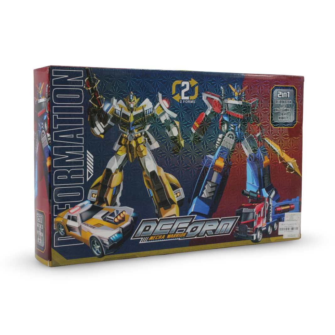 Deformation Series 2-in-1 Mecha Robot Toy Set