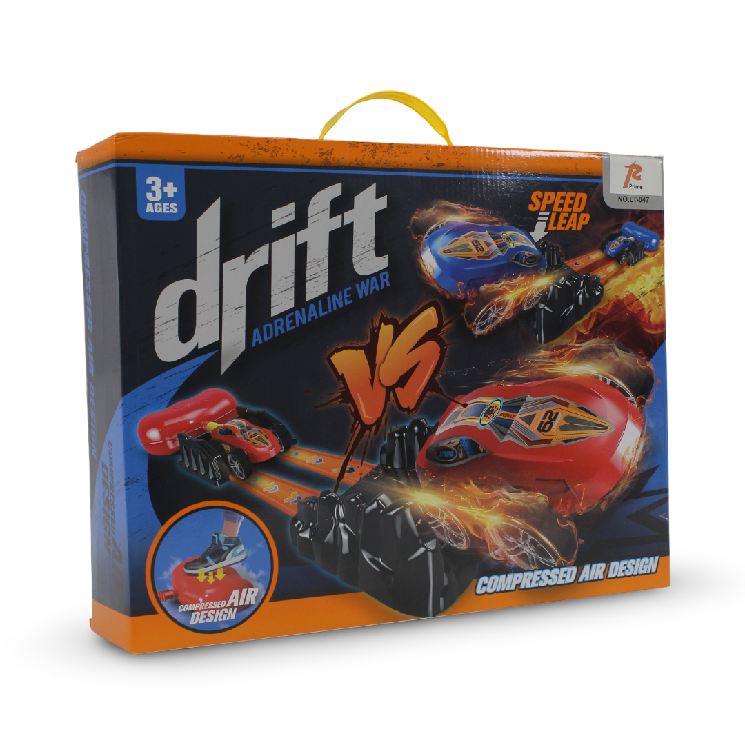 Drift Shooting Car Action Toy Set