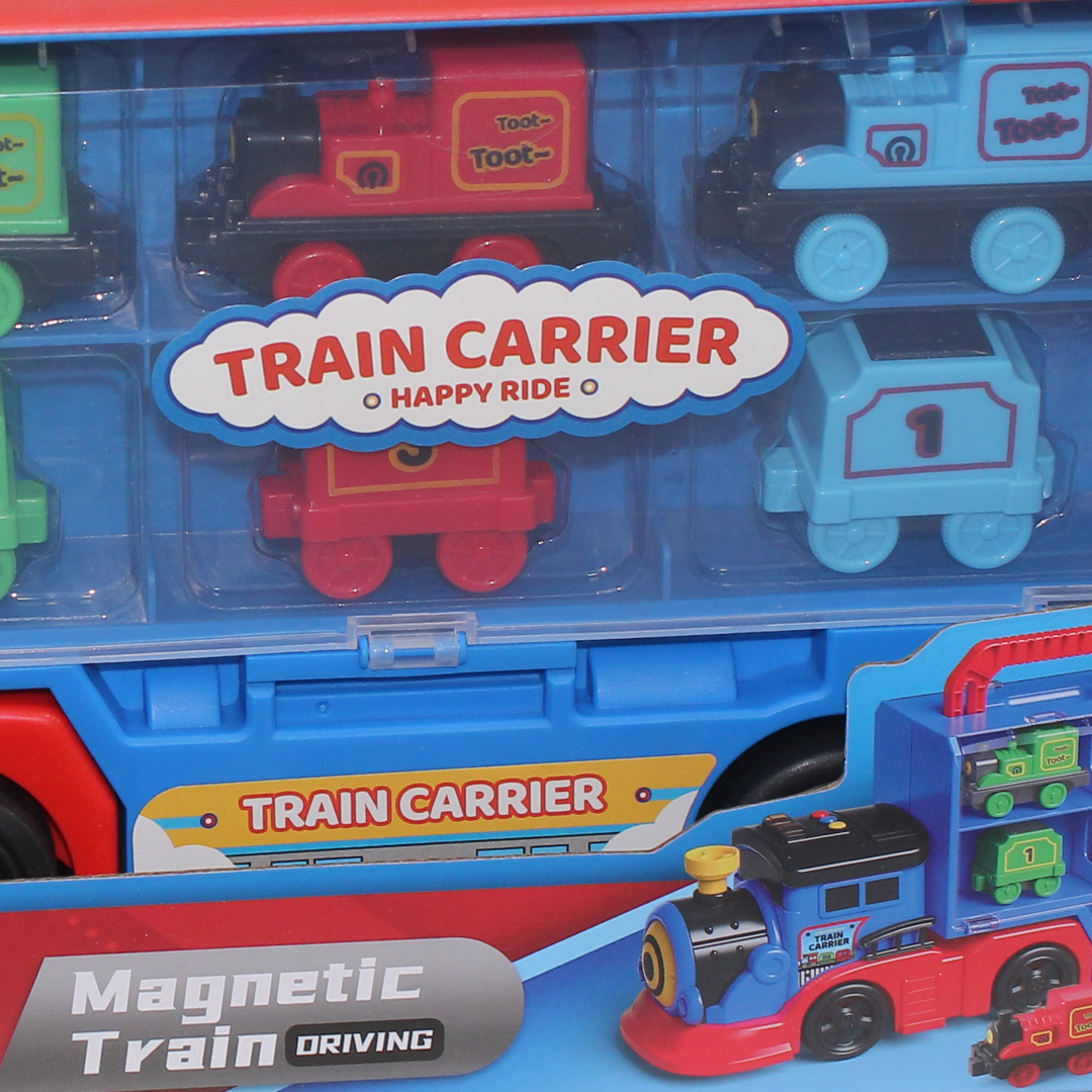 Double-Decker Storage Train Carrier Set