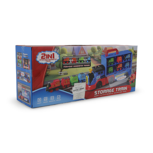 Double-Decker Storage Train Carrier Set