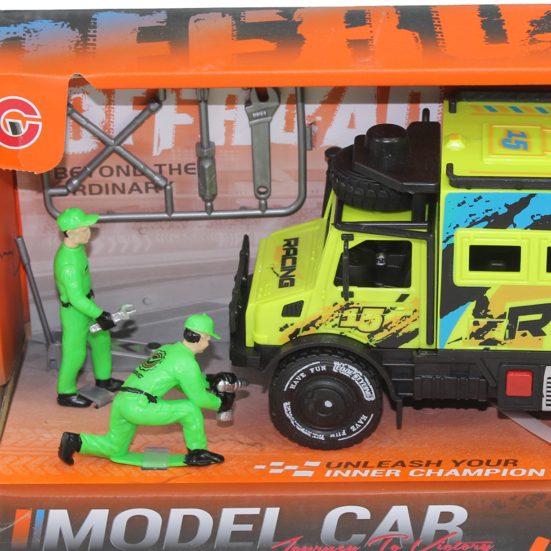 Off-Road Monster Truck Toy Set (Light & Sound) – Yellow