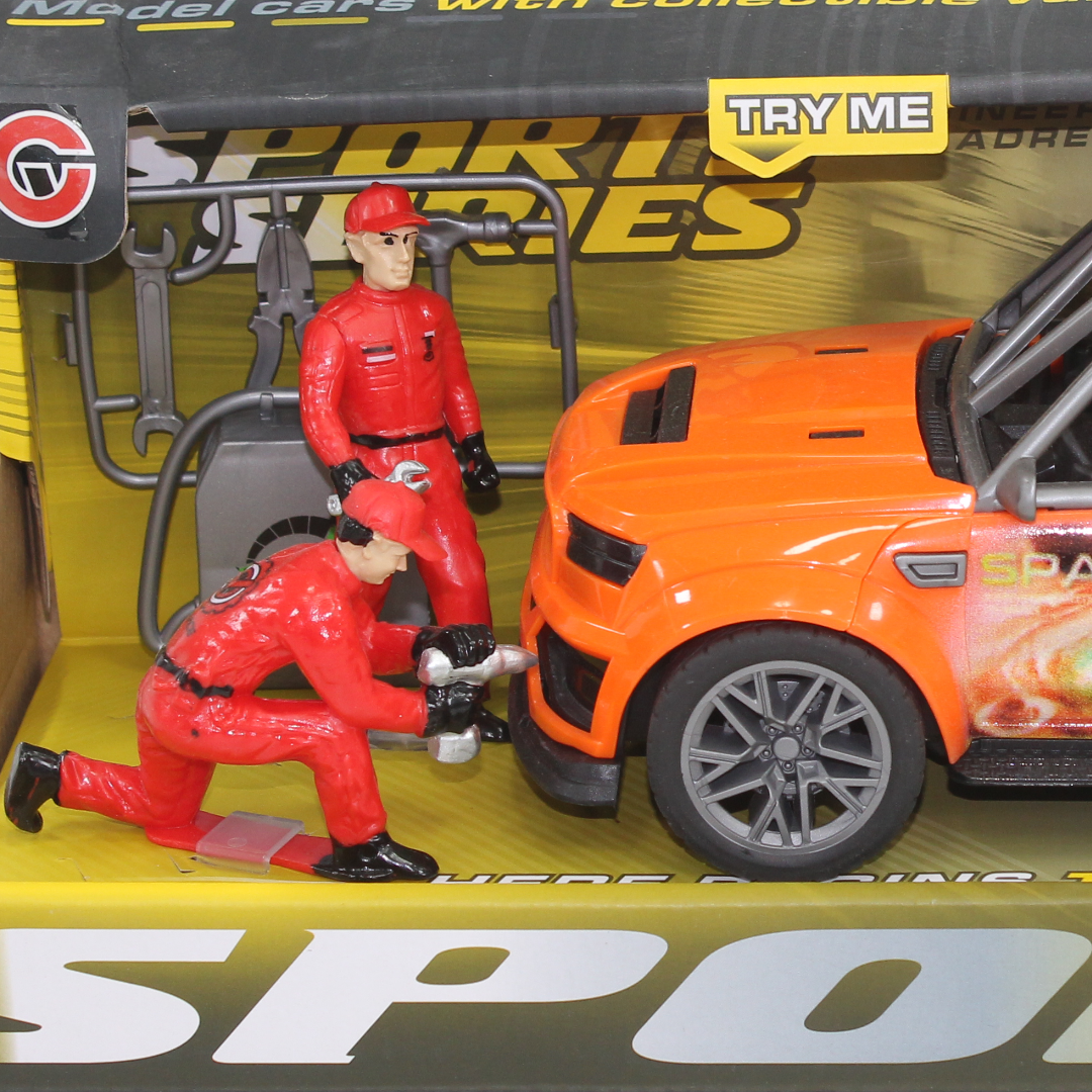 Sports Series Truck (Light & Sound) – Orange