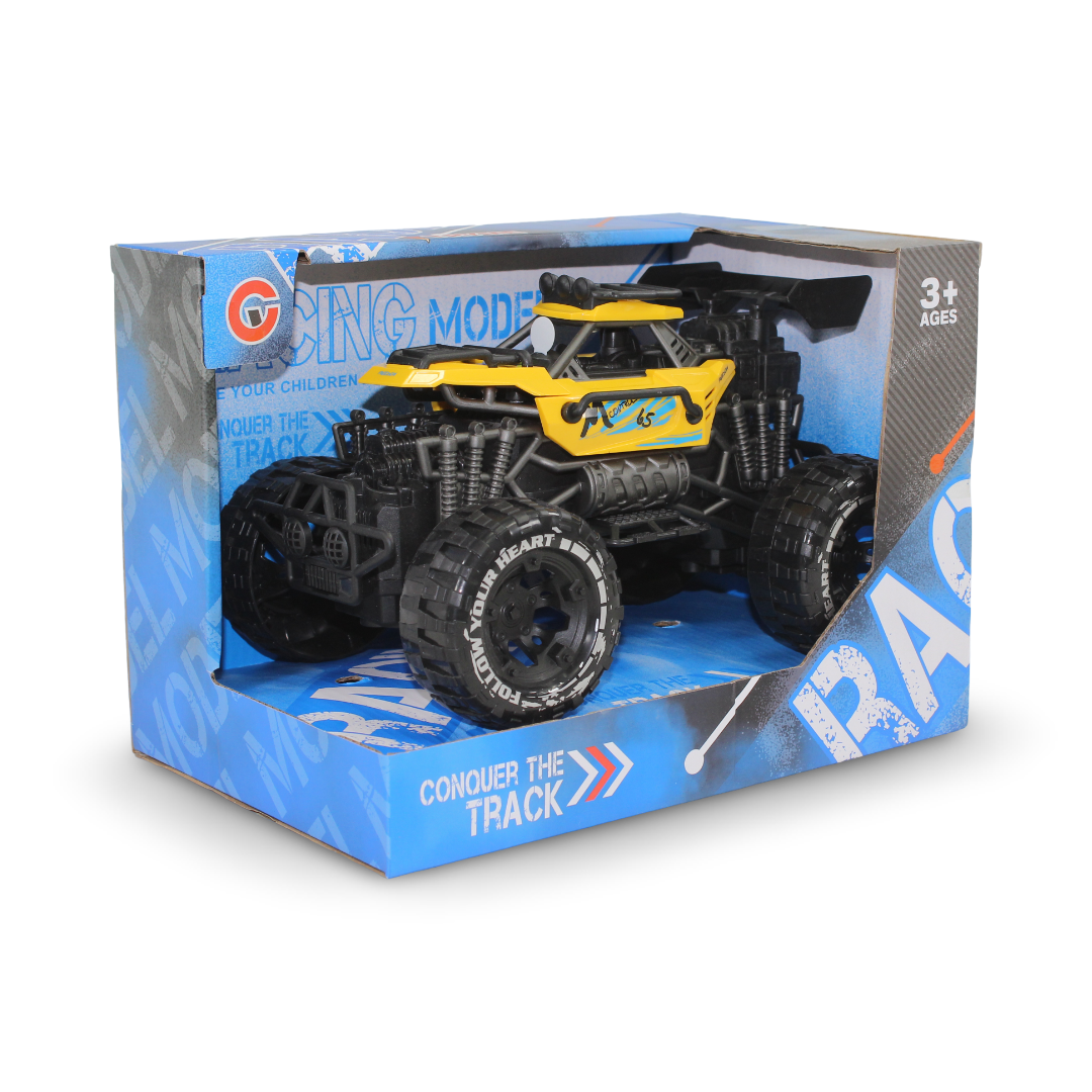 Off-Road Monster Truck Toy (Light & Sound) – Yellow