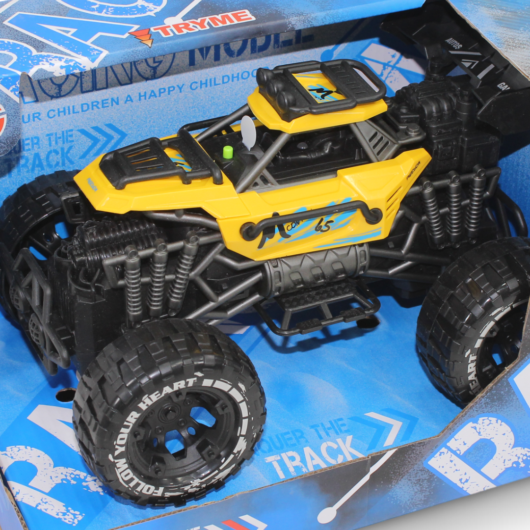 Off-Road Monster Truck Toy (Light & Sound) – Yellow