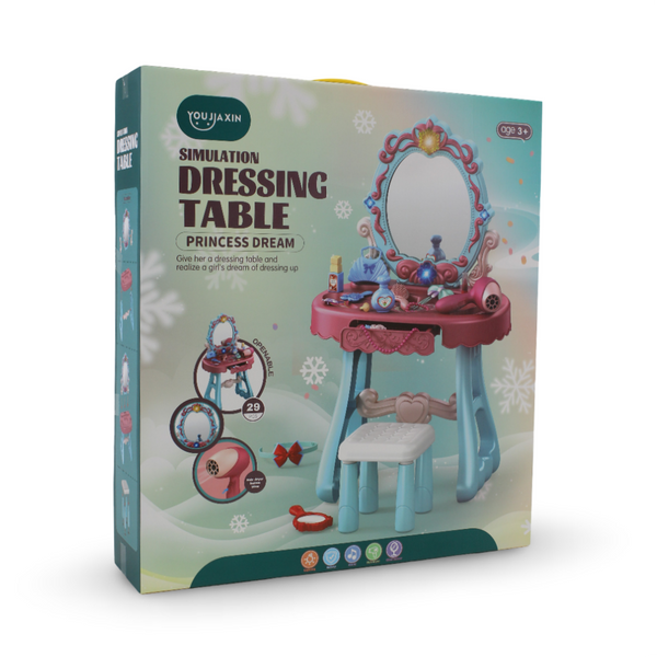 Youjiaxin Simulation Dressing Table Princess Dream Playset