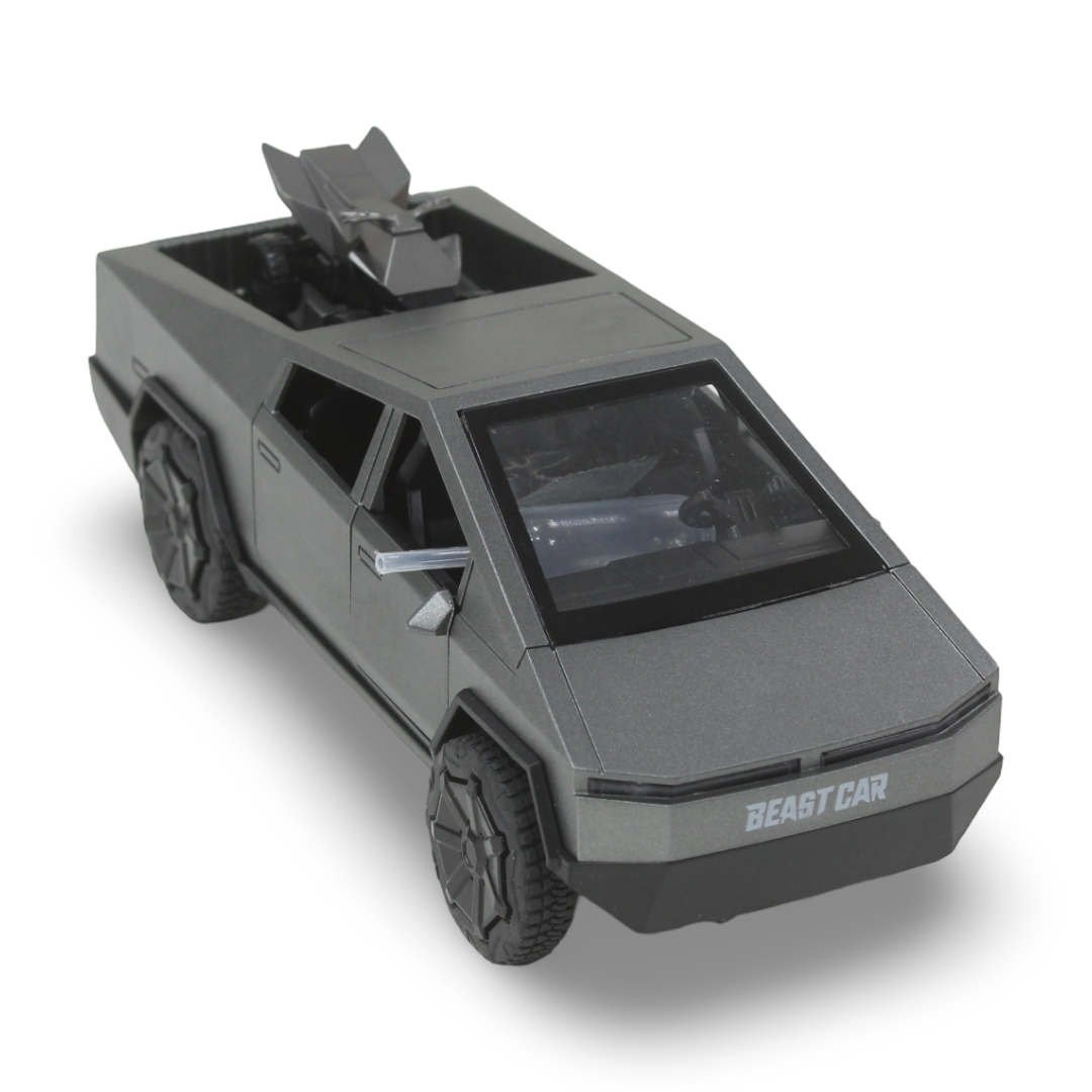 Tesla Cyber Truck (Light & Sound) – Grey - Toys - OKO