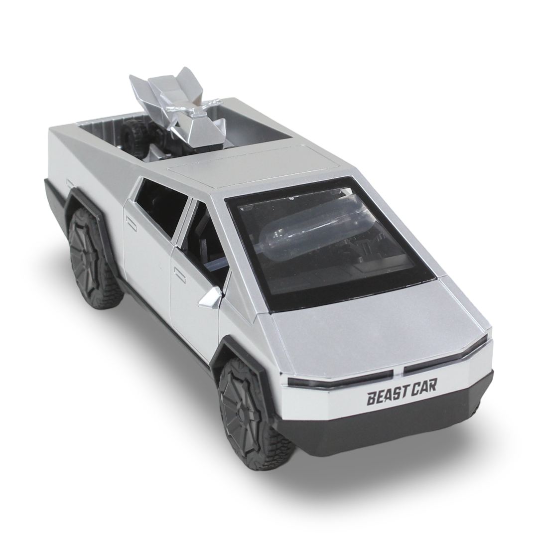 Tesla Cyber Truck (Light & Sound) – Silver