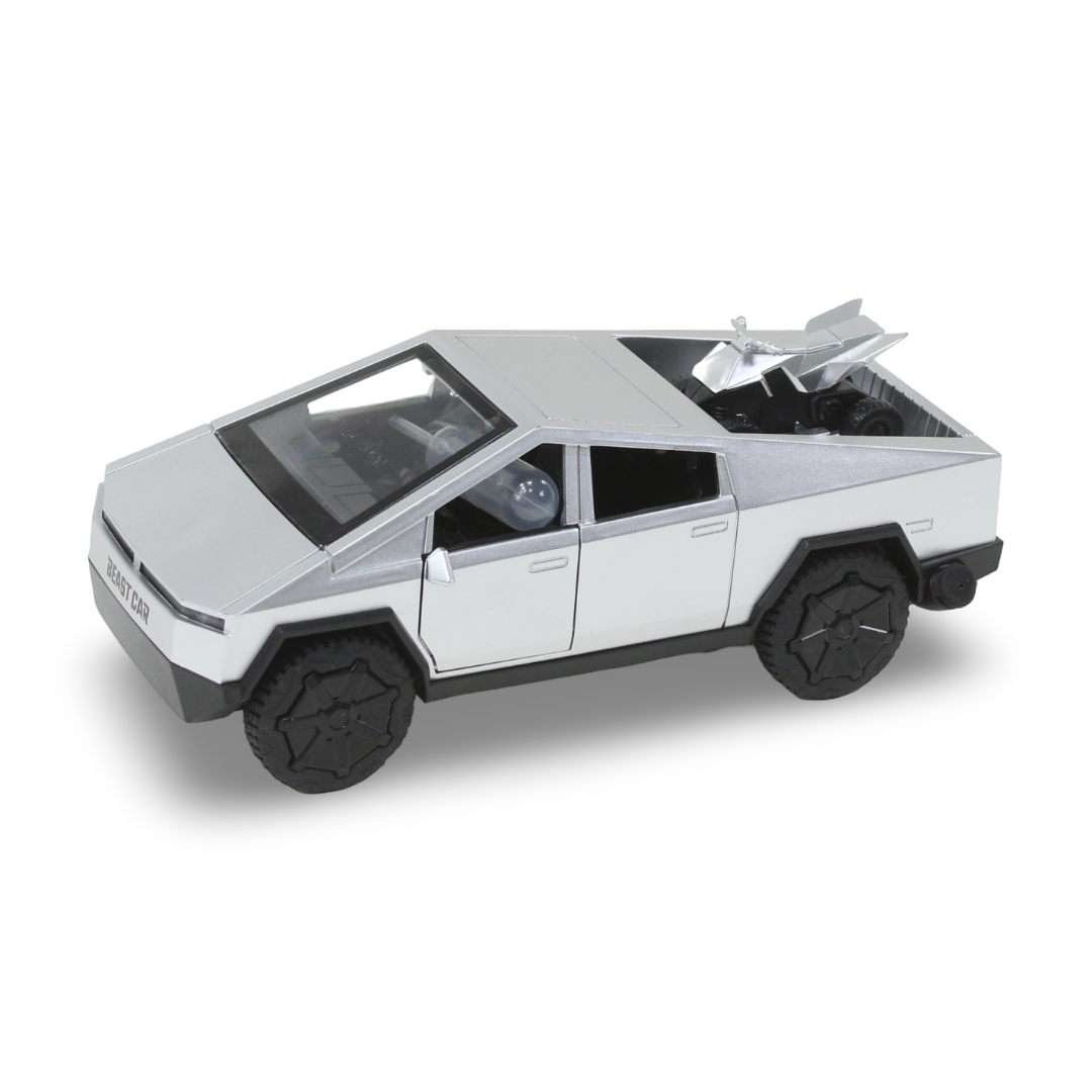 Tesla Cyber Truck (Light & Sound) – Silver