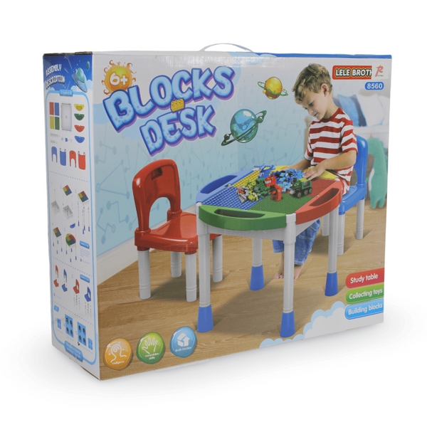 Lele Brot Blocks Desk 2in1