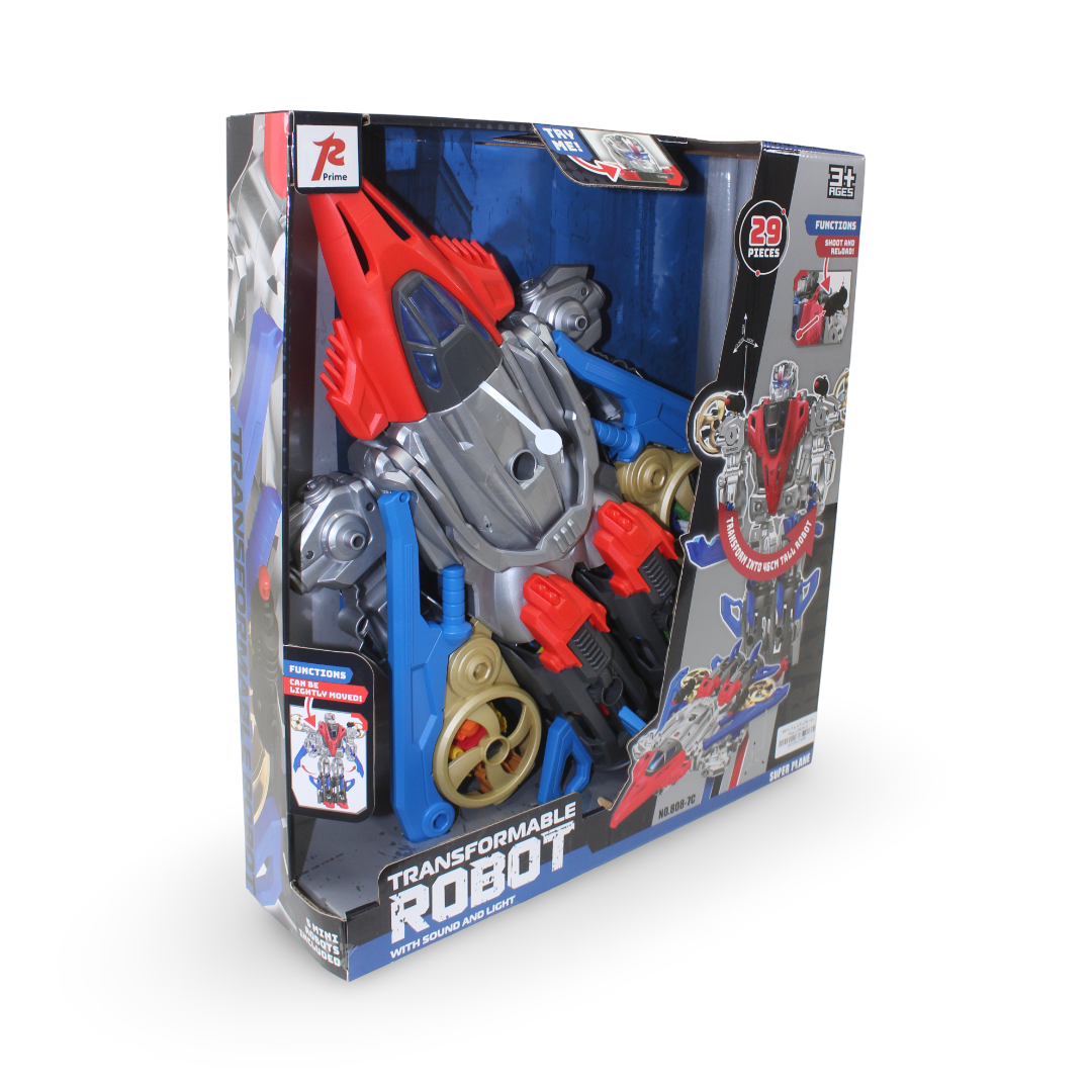 Transformable Robot Toy – 29 Pcs