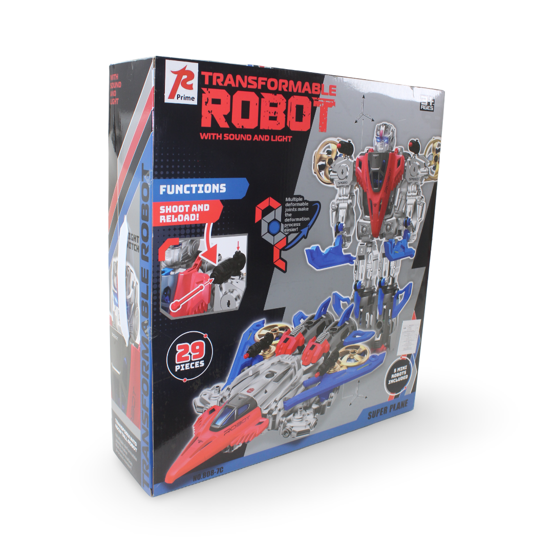 Transformable Robot Toy – 29 Pcs