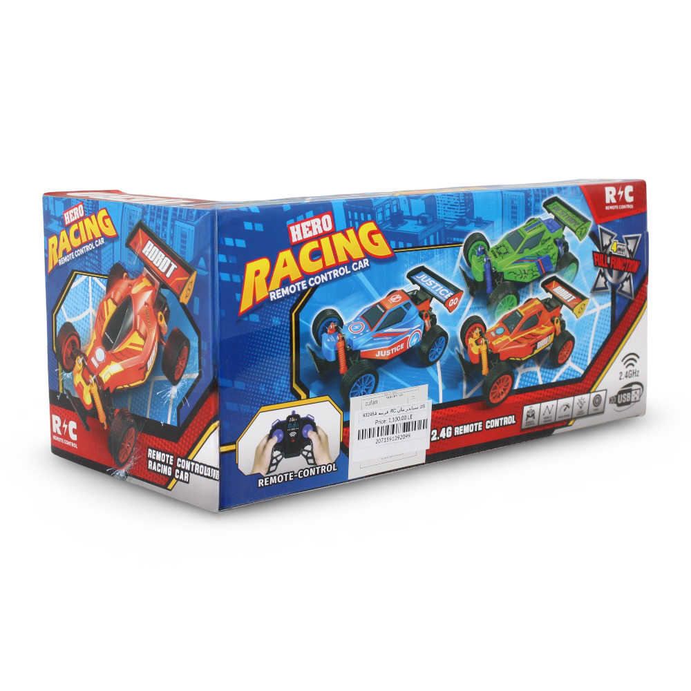 Cufan Hero Racing RC Car – Spider Design with USB Recharge & LED Lights