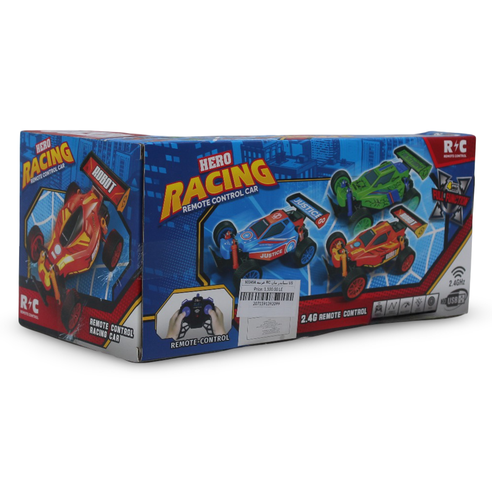 Cufan Hero Racing RC Car – Spider Design with USB Recharge & LED Lights
