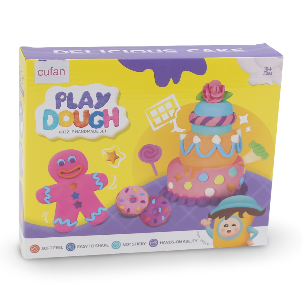 Cufan Play Dough Dessert Party Set – Creative Baking Fun for Kids - Toys