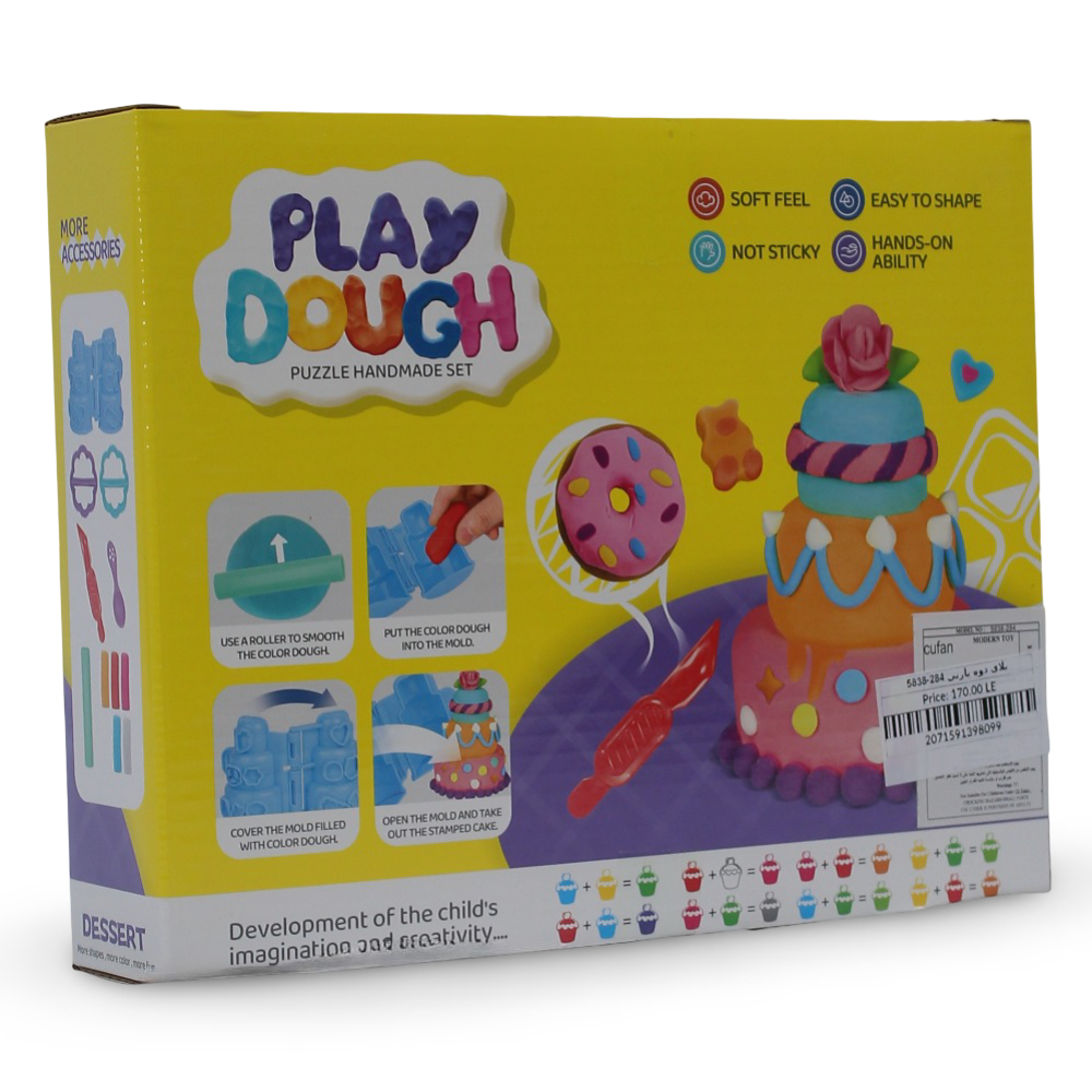 Cufan Play Dough Dessert Party Set – Creative Baking Fun for Kids