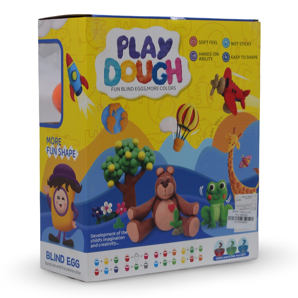 Cufan Play Dough Surprise Blind Egg Set – Fun Modeling Clay for Kids