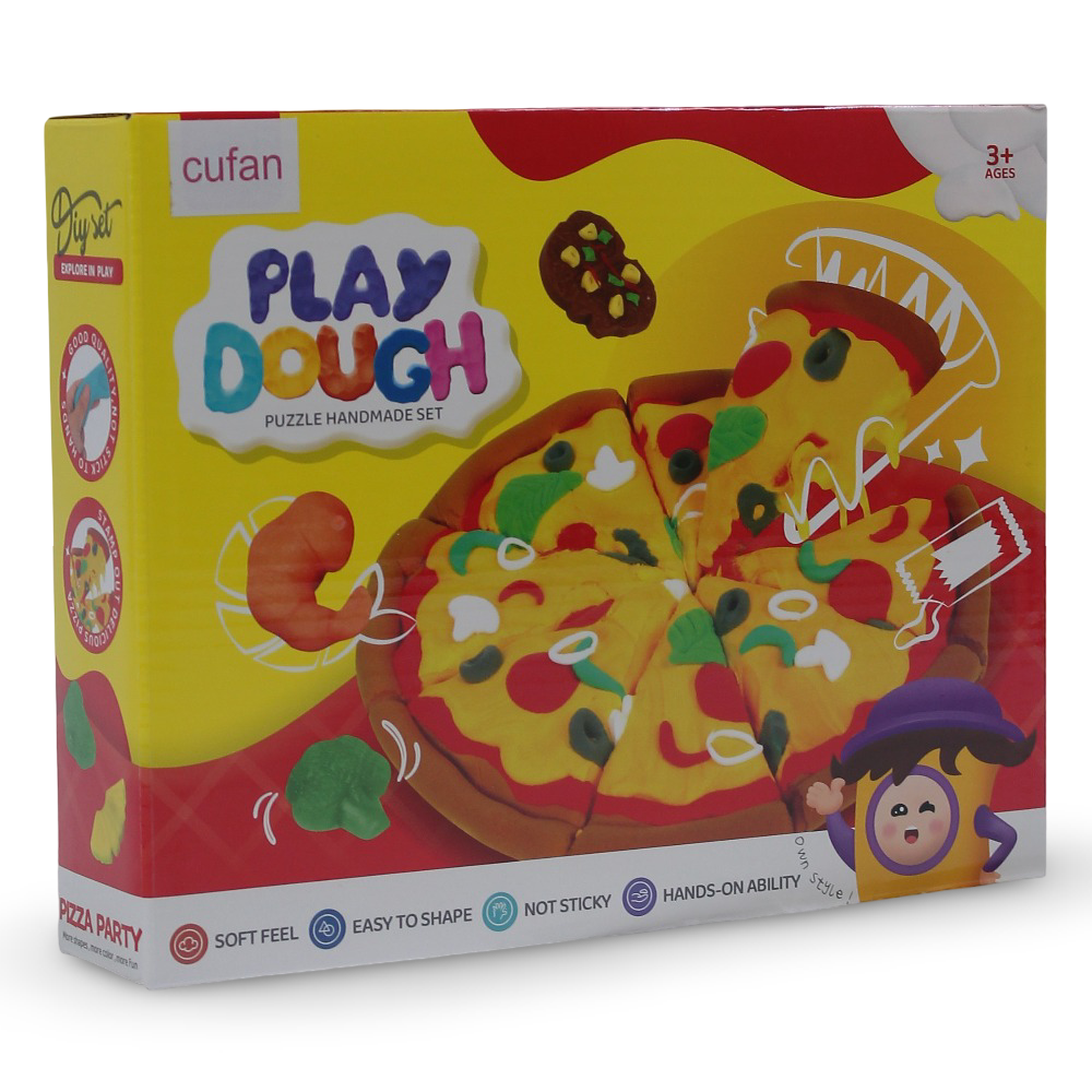 Cufan Play Dough Pizza Party Set