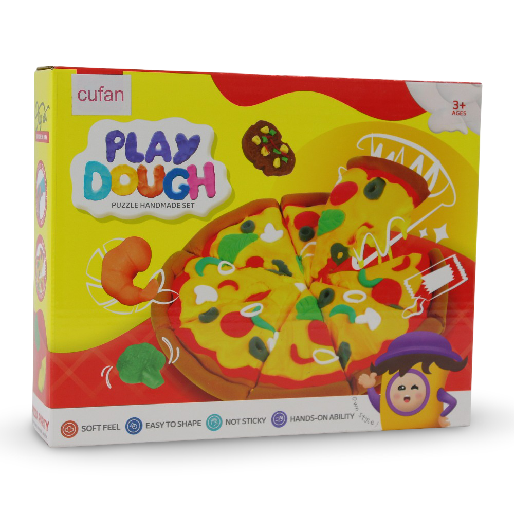 Cufan Play Dough Pizza Party Set - Toys