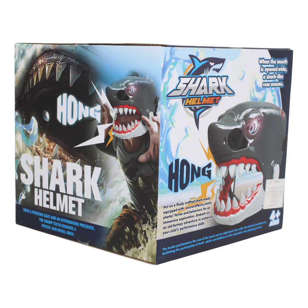 Cufan Shark Helmet Toy – (Sound & Light)