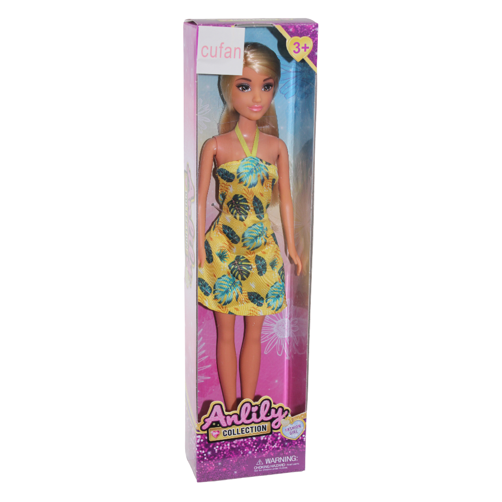 Cufan Anlily Collection Fashion Doll – Yellow Dress