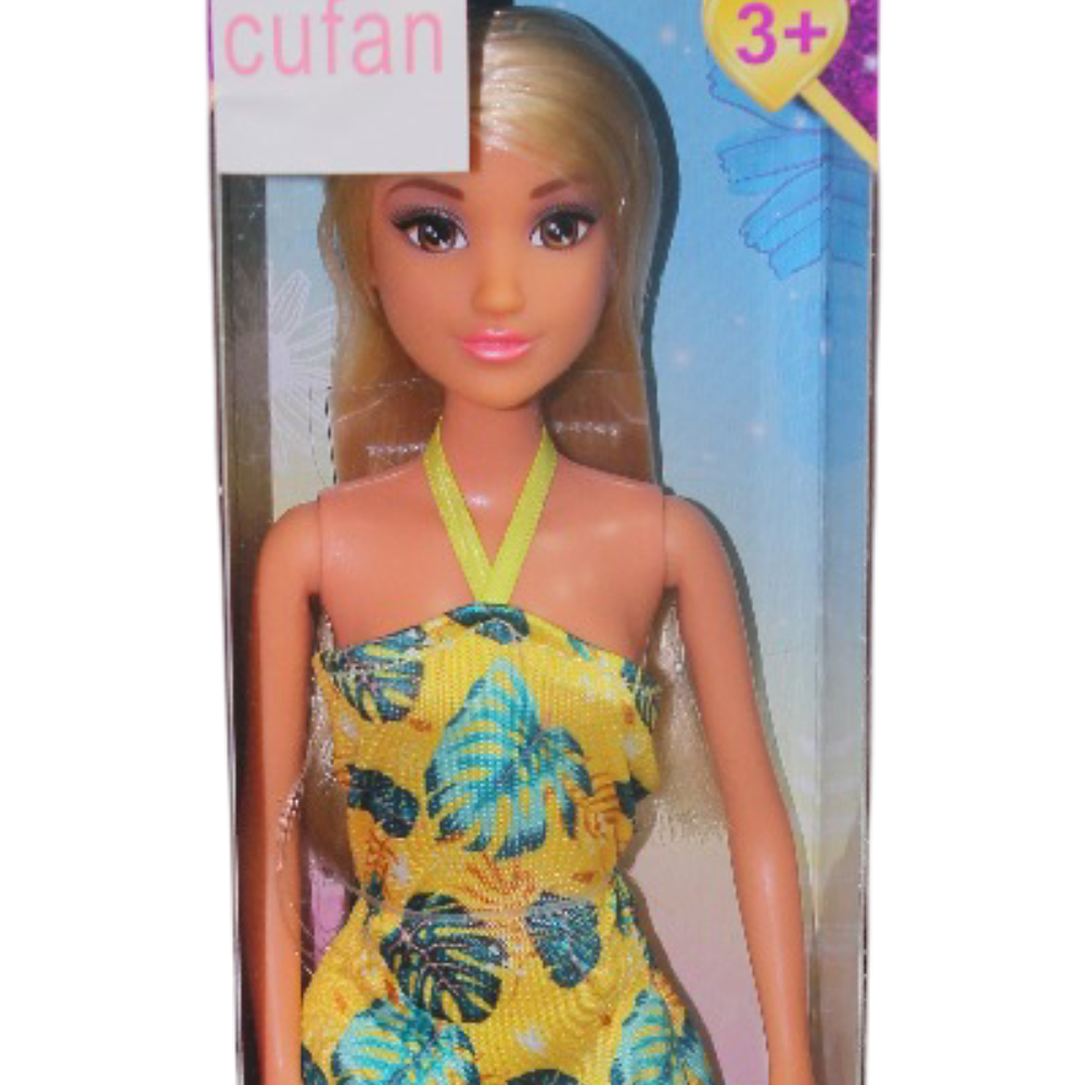 Cufan Anlily Collection Fashion Doll – Yellow Dress