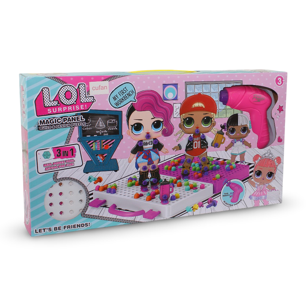 Cufan Surprise Magic Panel Build & Design Puzzle Set - Toys